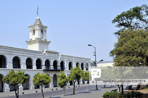Cabildo  former seat of the colonial government in Salta  Argentina  South America