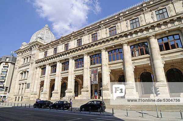 Nationalmuseum der rumänischen Geschichte  historisches Museum  Bukarest  Rumänien  Osteuropa  ÖffentlicherGrund