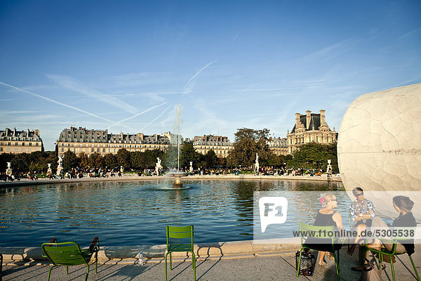 Jardin des Tuileries  Paris  France  Europe