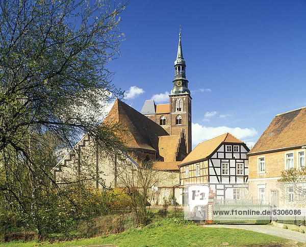Stephanskirche Tangermünde  Sachsen-Anhalt  Deutschland  Europa