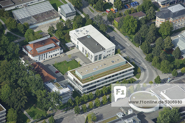 Luftbild  Schloss und Campus-Universität Hohenheim  Plieningen  Baden-Württemberg  Deutschland  Europa