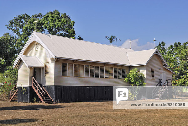 Missionskirche und Schulungszentrum  Tiwi Islands  Northern Territory  Australien