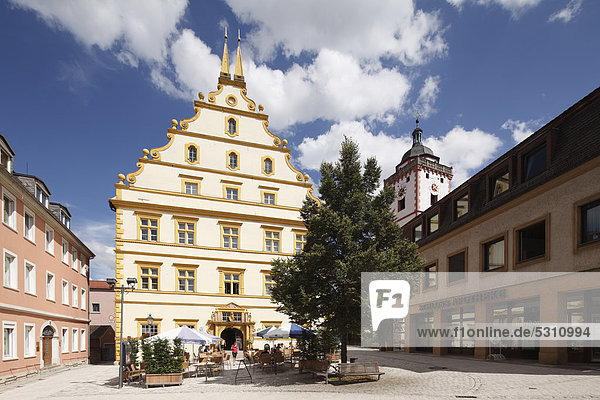 Schloss Marktbreit  Unterfranken  Franken  Bayern  Deutschland  Europa  ÖffentlicherGrund