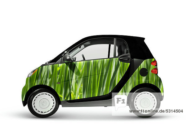 Smart Fortwo grünes kraftstoffsparendes Stadtauto 2008