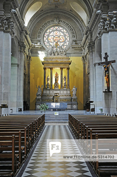 Saint Francois Kirche  Annecy  Haute-Savoie  Rhone-Alpes  Frankreich  Europa