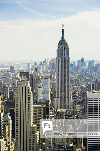 Vereinigte Staaten von Amerika USA New York City Empire State Building Manhattan