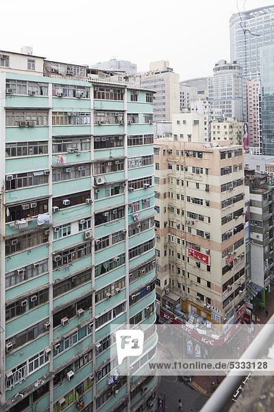 High-rise buildings in Kowloon  Hong Kong