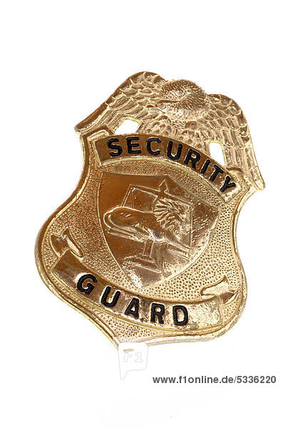 Securityabzeichen  Security guard