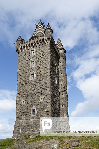 Scrabo Tower  Newtownards  County Down  Nordirland  Irland  Vereinigtes Königreich  Europa  ÖffentlicherGrund