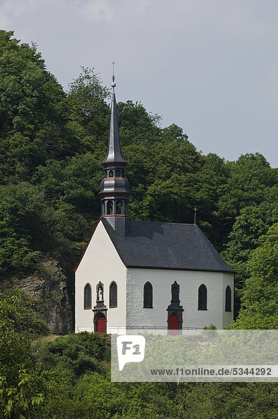Wallfahrtskapelle Sancta Maria Immaculata  Pützfeld  Ahrbrück  am Ahr Radweg  Rheinland-Pfalz  Deutschland  Europa