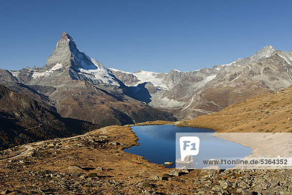 Europa Schweiz Zermatt Kanton Wallis