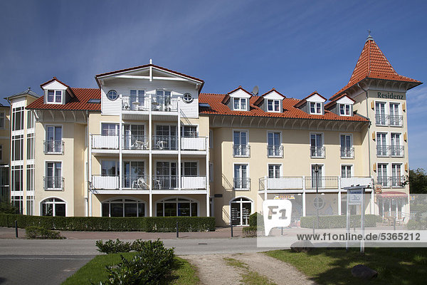 Hotel Residenz Waldkrone  Ostseebad Kühlungsborn  Mecklenburg-Vorpommern  Deutschland  Europa  ÖffentlicherGrund