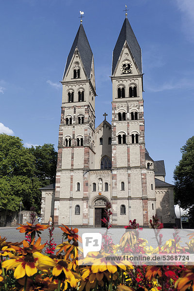 Kastor Kirche  Koblenz  Rheinland-Pfalz  Deutschland  Europa