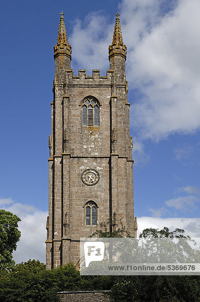 Church of St. Pancras 14th century Widecombe in the Moor Dartmoor Devon England United Kingdom Europe