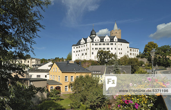 Schloss Wildeck in Zschopau  Sachsen  Deutschland  Europa