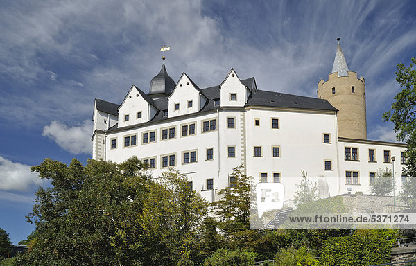 Schloss Wildeck in Zschopau  Sachsen  Deutschland  Europa  ÖffentlicherGrund