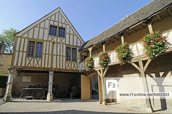 Hotel des Ducs de Bourgogne  Weinmuseum  Beaune  Departement Cote-d'Or  Bourgogne  Burgund  Frankreich  Europa