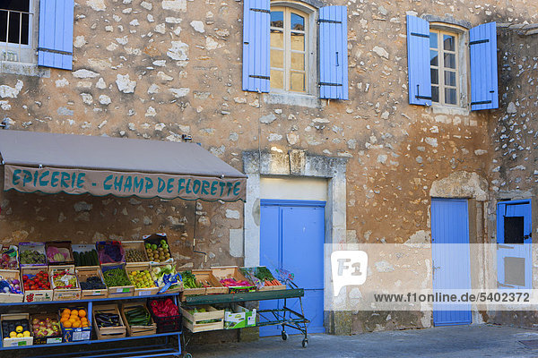 Frankreich Europa Wohnhaus Dorf Provence - Alpes-Cote d Azur