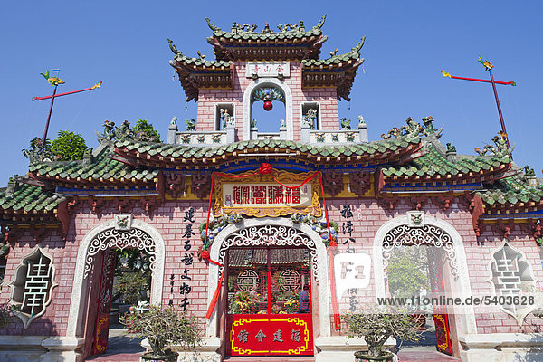 Asien  Vietnam  Hoi An  Hoian  Faifo  Hoi an  Altstadt  Phuc Kien Assembly Hall  Taoism  Taoisten  UNESCO Weltkulturerbe  Tourismus  Reisen  Urlaub  Ferien