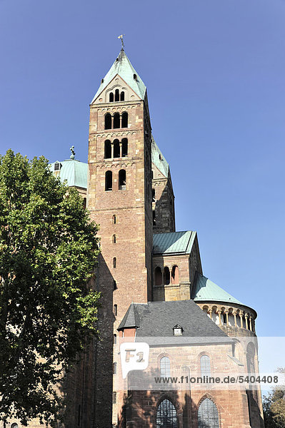 Dom zu Speyer  Unesco Weltkulturerbe  Grundsteinlegung um 1030  Speyer  Rheinland-Pfalz  Deutschland  Europa