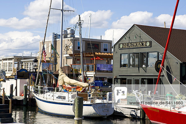 Hafen in Newport Rhode Island New England USA