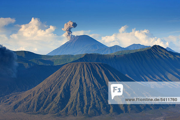 Semeru Indonesien Asien Java  Berge Vulkane 