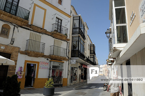 Historic town  Rota  Andalusia  Spain  Europe