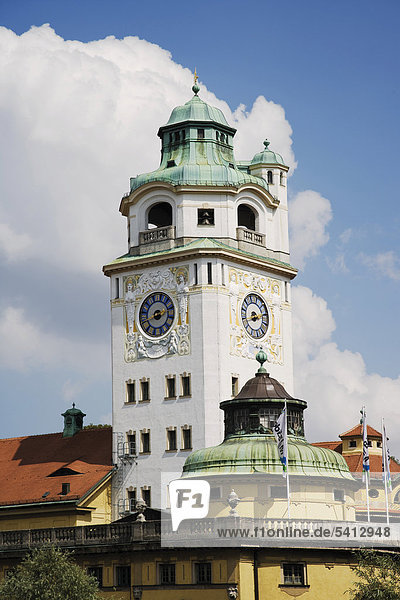 Muellersches Volksbad public baths  Munich  Bavaria  Germany  Europe