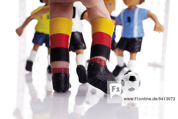 Finger football  players