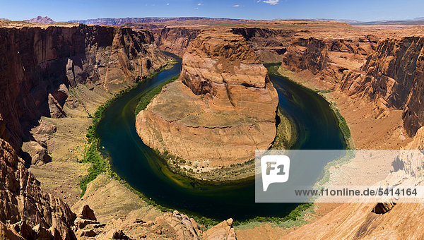 Horseshoe Bend  Glen Canyon National Recreation Area  Colorado River  Arizona  USA