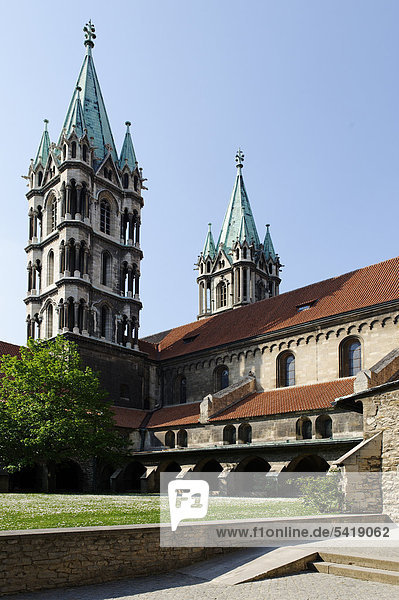Dom St. Peter und Paul  Naumburg  Sachsen-Anhalt  Deutschland  Europa