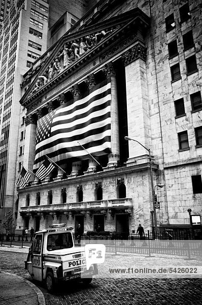 Vereinigte Staaten von Amerika USA Bankenviertel New York City Manhattan Wall Street