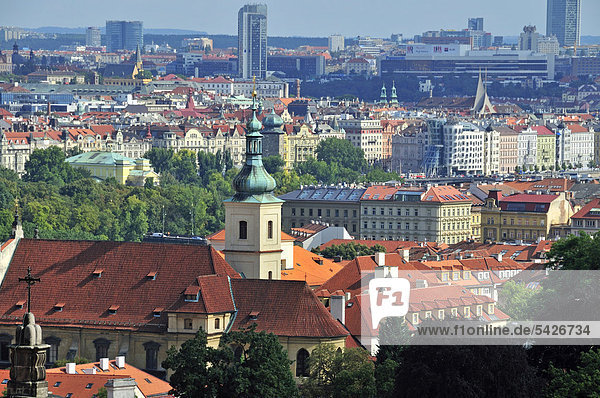 Prag Hauptstadt Europa Tschechische Republik Tschechien UNESCO-Welterbe Böhmen