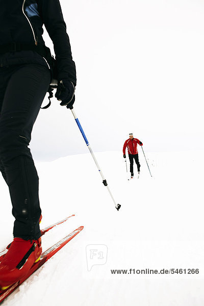 Skisport  Schnee