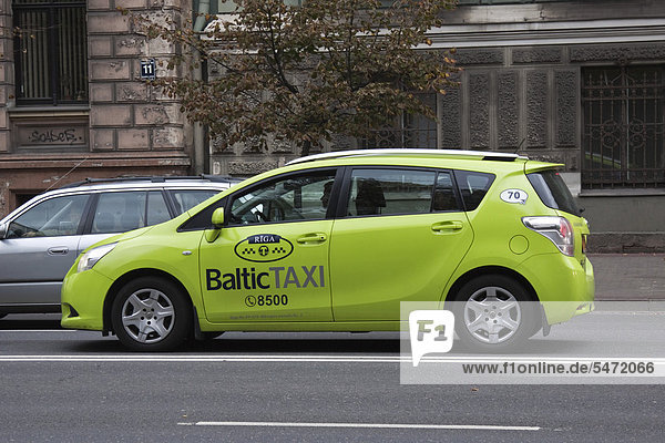 Taxi  Baltic Taxi  Riga  Lettland  Europa