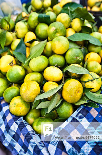 Limes am Stand  Oludeniz Markt  Türkei