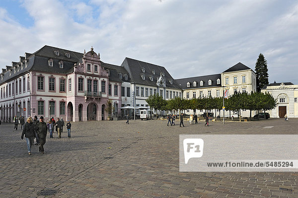Domplatz  Trier  Rheinland-Pfalz  Deutschland  Europa