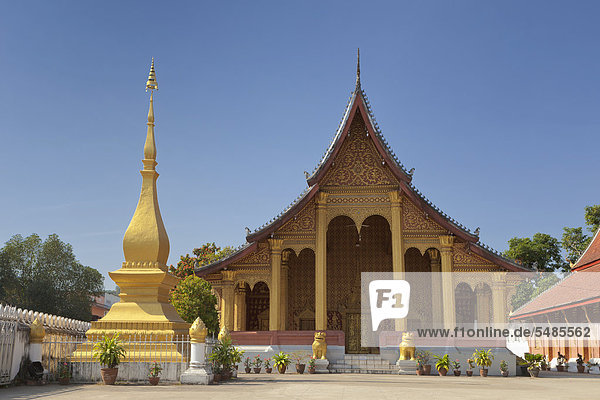Wat Sensoukarahm  Luang Prabang  Laos  Südostasien