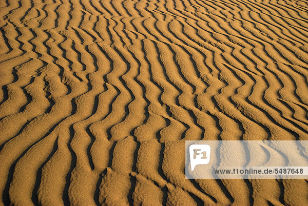 Structures in the desert sand  Nazca  Atacama Desert  Peru  South America