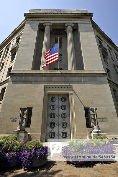 United States Department of Justice  Justizministerium  Washington DC  District of Columbia  Vereinigte Staaten von Amerika  USA  ÖffentlicherGrund