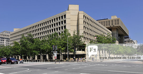 United States J. Edgar Hoover FBI Federal Bureau of Investigation Building  Washington DC  District of Columbia  Vereinigte Staaten von Amerika  USA  ÖffentlicherGrund