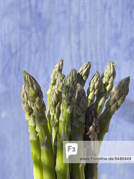 Green asparagus  close up