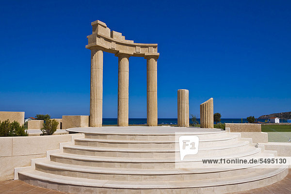 Freilichtbühne  Sentido Apollo Blue Hotel in Faliraki  Rhodos  Griechenland  Europa