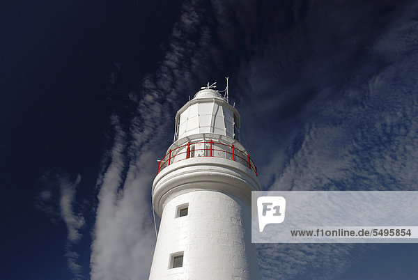 Ozean Fernverkehrsstraße Leuchtturm Victoria groß großes großer große großen Australien