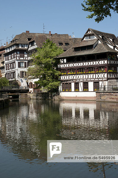 Frankreich Europa UNESCO-Welterbe Elsass Straßburg