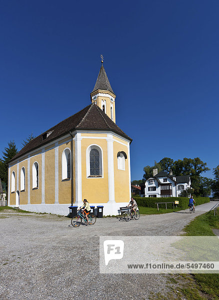 Kapelle Sankt Alban in Dießen am Ammersee  Pfaffenwinkel  Oberbayern  Bayern  Deutschland  Europa  ÖffentlicherGrund