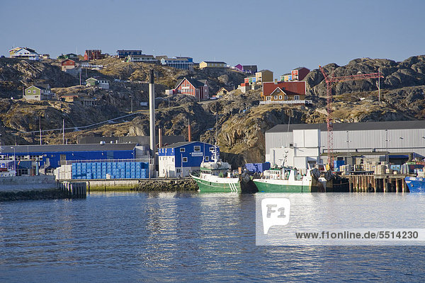 Port of Sisimiut  Greenland