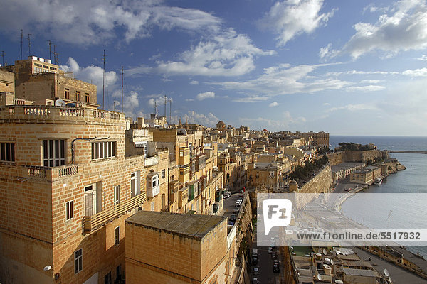 Valletta Hauptstadt Europa Malta Halbinsel