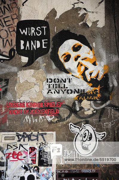Europa Veranda Deutschland Graffiti Street-Art Straßenkunst
