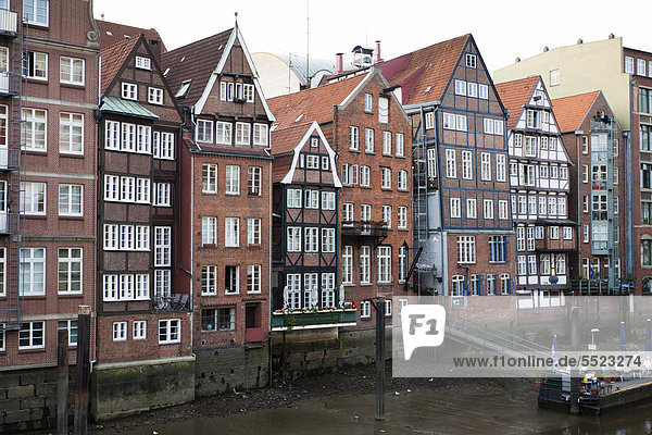 Europa Lifestyle Gebäude Vielfalt Komplexität Hamburg - Deutschland Deichstraße Deutschland alt
